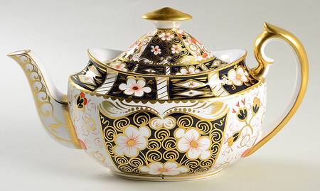 Traditional Imari Teapot & Lid