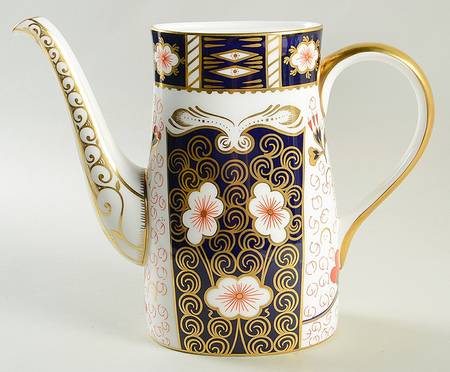 Traditional Imari Coffee Pot No Lid