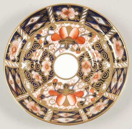 Traditional Imari Saucer for Flat Demitasse Cup