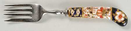 Traditional Imari Individual Salad Fork