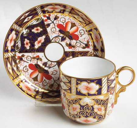 Traditional Imari Oversized Cup & Saucer Set