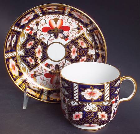 Traditional Imari Oversized Cup & Saucer Set