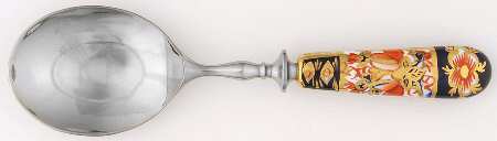 Traditional Imari Cream Soup Spoon