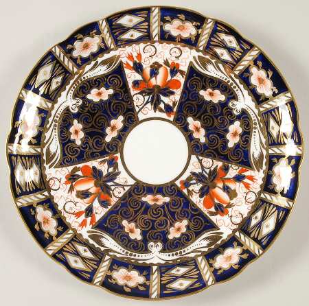 Traditional Imari Cake Plate