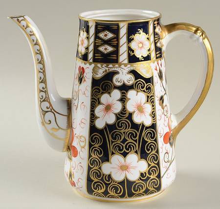 Traditional Imari Coffee Pot No Lid