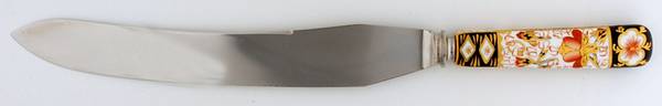 Traditional Imari Carving Knife with Stainless Blade