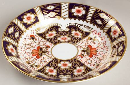Traditional Imari Coupe Cereal Bowl by Royal Crown Derby