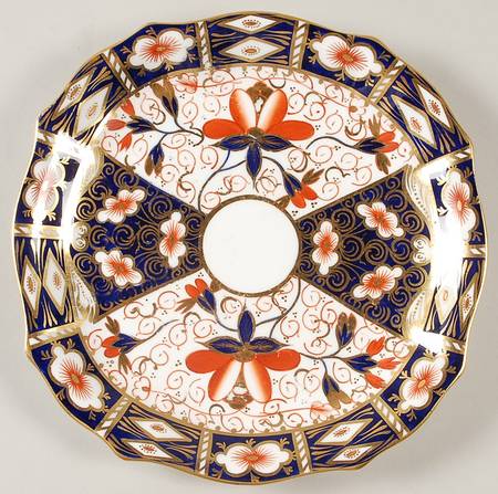 Traditional Imari Cake Plate