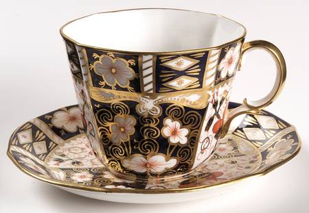 Traditional Imari Breakfast Cup & Saucer Set