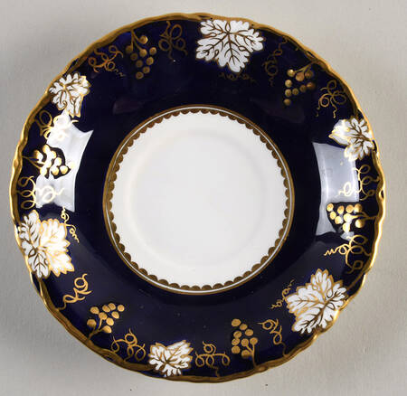 Vine Cobalt Blue Saucer