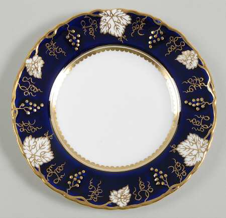 Vine Cobalt Blue Bread & Butter Plate