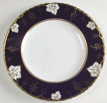 Vine Cobalt Blue 14" Chop Plate (Round Platter)