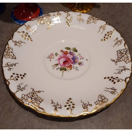 Vine (Posie Center) Saucer for Cream Soup Bowl