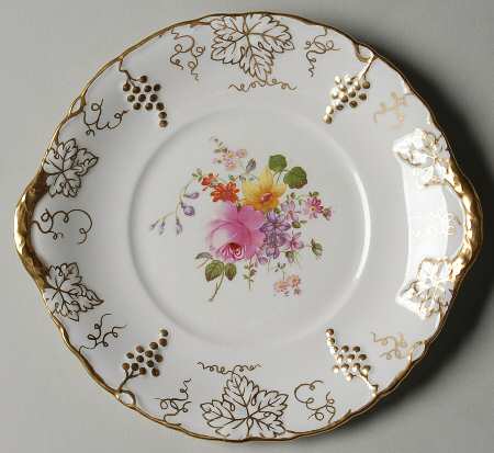 Vine (Posie Center) Underplate for Sauce Boat