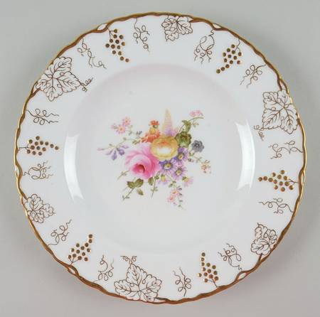 Vine (Posie Center) Salad Plate