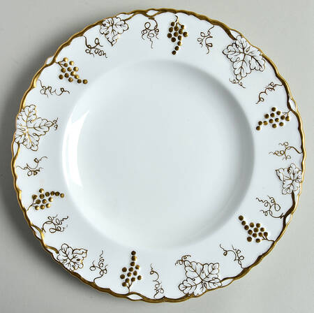 Vine Gold Salad Plate