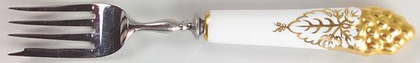 Vine Gold Individual Fish Fork