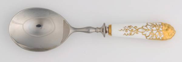 Vine Gold Cream Soup Spoon