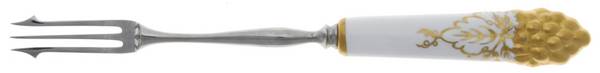 Vine Gold Carving Fork with Stainless Prongs