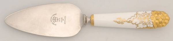 Vine Gold Cheese Server with Stainless Blade