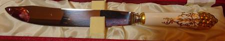 Vine Gold Carving Knife with Stainless Blade