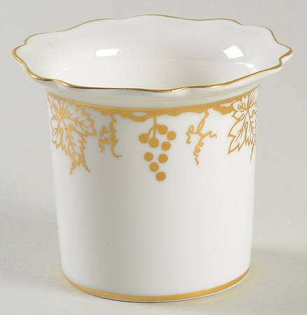 Vine Gold Toothpick Holder