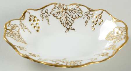 Vine Gold Nut Dish