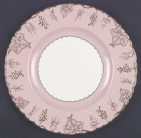 Vine Pink (Salmon, No Floral Center) by Royal Crown Derby