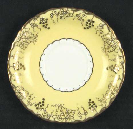 Vine Yellow (Gold Leaves &amp; Vine) by Royal Crown Derby