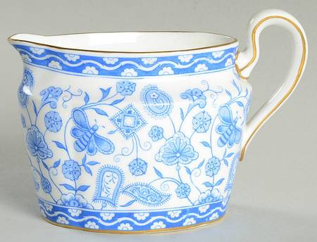 Wilmot Blue (Gold Trim) Creamer