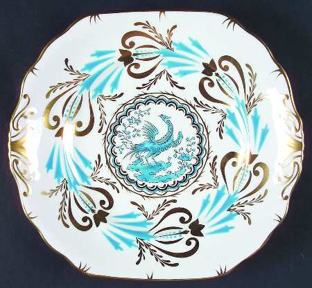 3800a Square Handled Cake Plate
