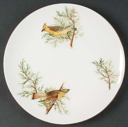 Audubon Birds Salad Plate
