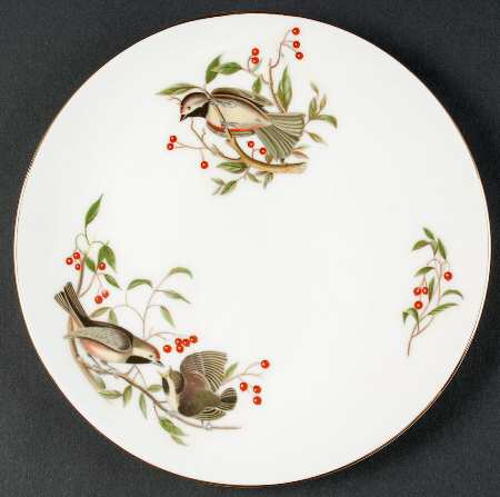 Audubon Birds Salad Plate
