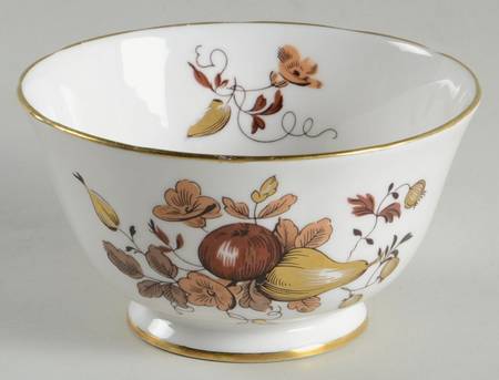 Golden Fruit Mini Open Sugar Bowl
