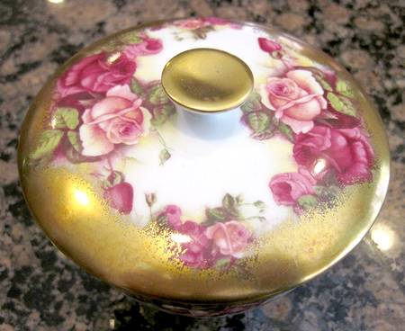 Golden Rose (Brushed Gold) Lid for Sugar Bowl