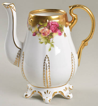 Golden Rose (Brushed Gold) Coffee Pot No Lid