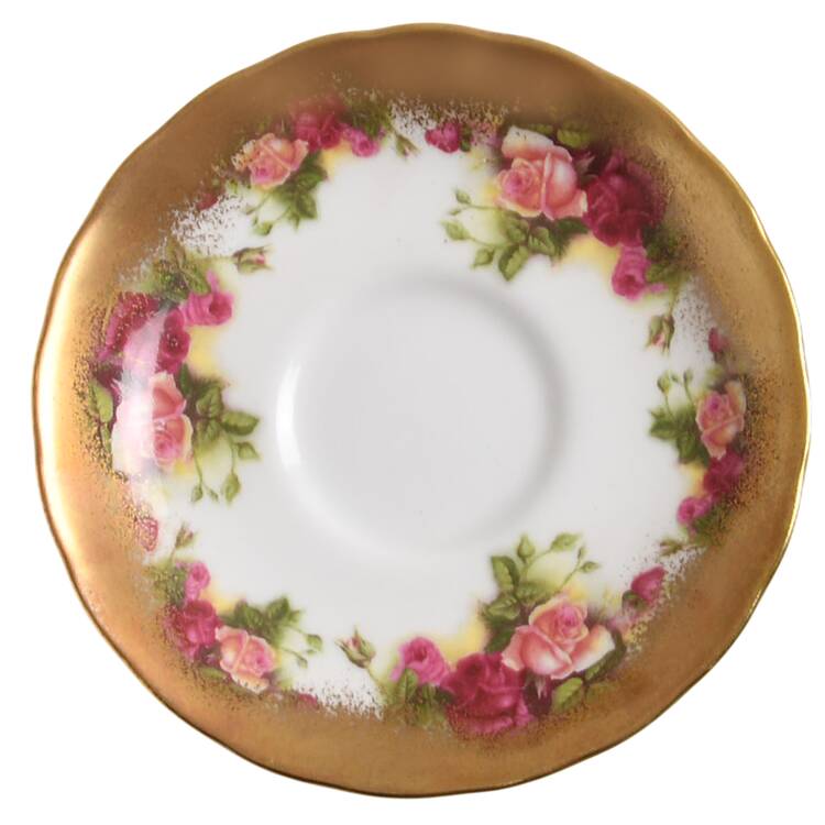 Golden Rose (Brushed Gold) Footed Demitasse Cup