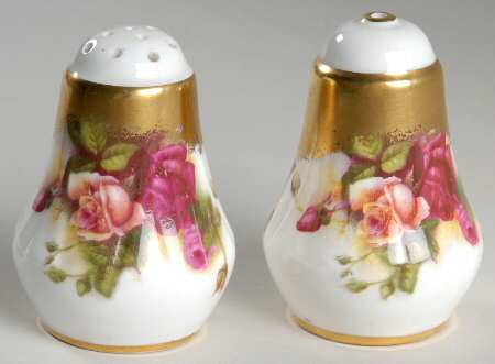 Golden Rose (Brushed Gold) Salt & Pepper Set