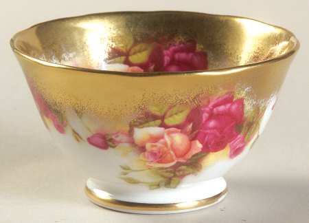 Golden Rose (Brushed Gold) Individual Open Sugar Bowl
