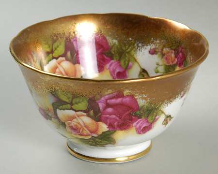 Golden Rose (Brushed Gold) Open Sugar Bowl