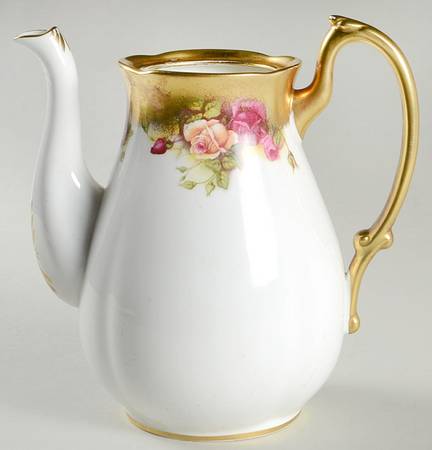 Golden Rose (Brushed Gold) Coffee Pot No Lid