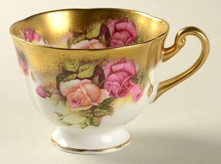 Golden Rose (Brushed Gold) Footed Cup