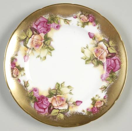 Golden Rose (Brushed Gold) Bread & Butter Plate
