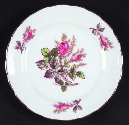 Moss Rose Bread & Butter Plate