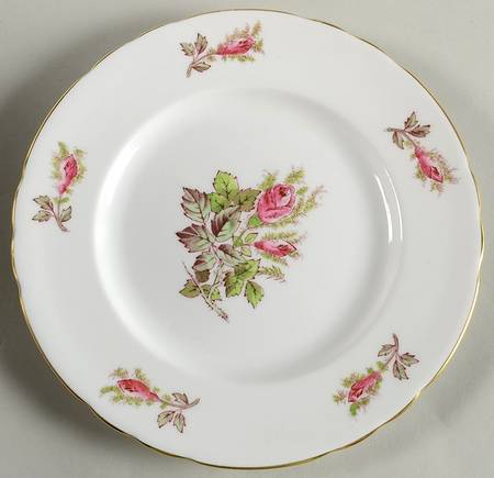 Moss Rose Salad Plate