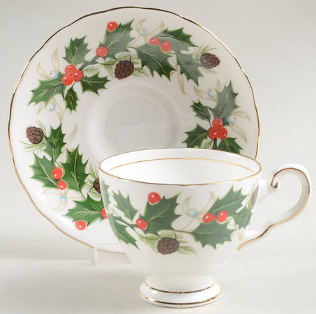 Noel Footed Demitasse Cup & Saucer Set