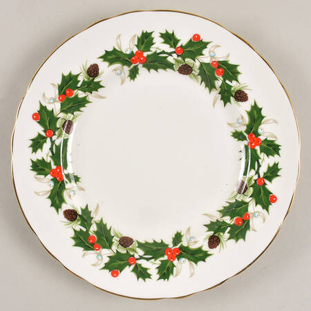 Noel Salad Plate