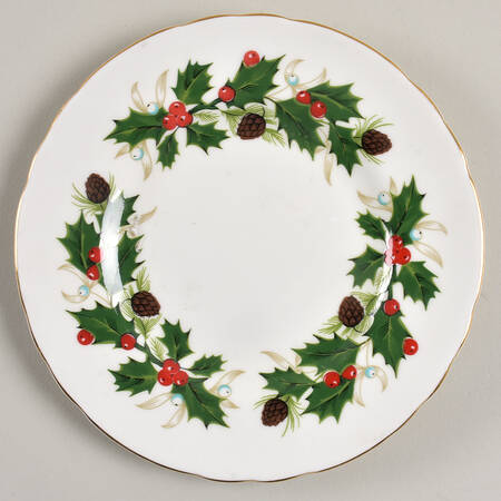 Noel Bread & Butter Plate