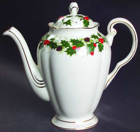 Noel Coffee Pot & Lid
