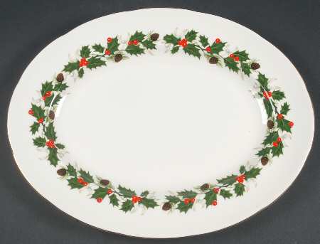 Noel 13" Oval Serving Platter